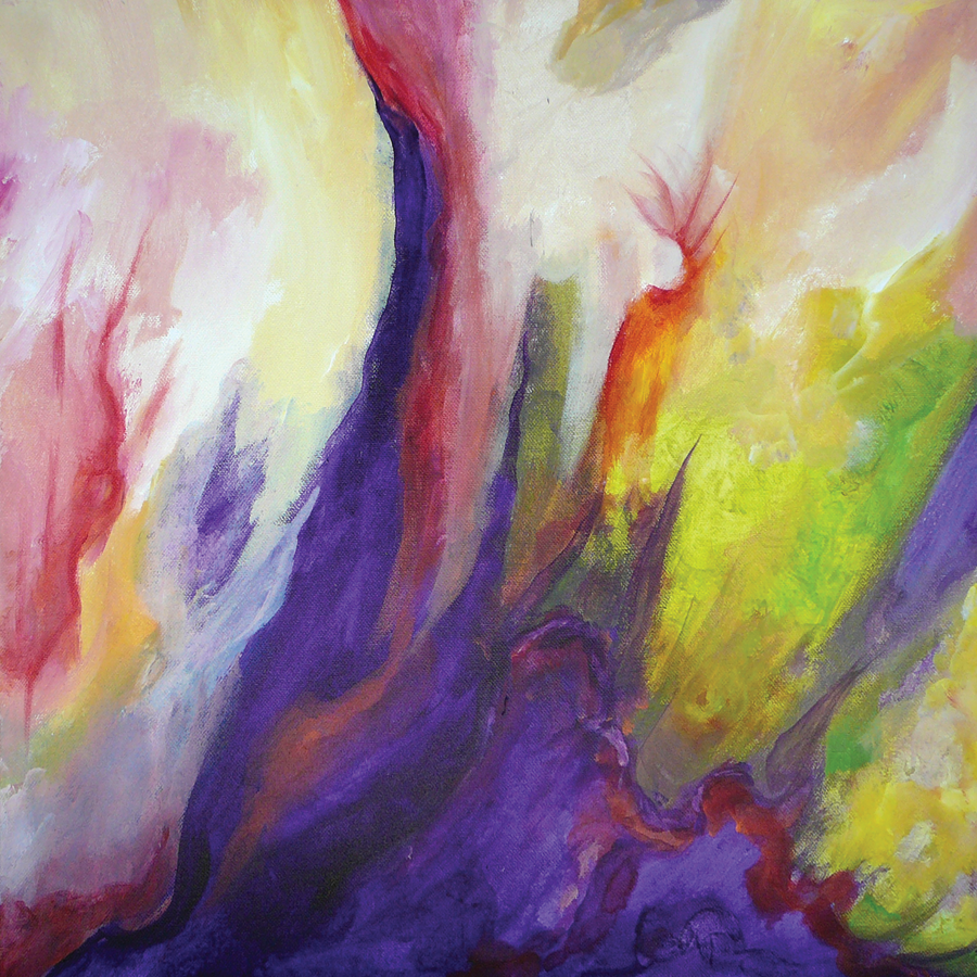 Exuberant Inspiration - Acrylic on Canvas - Abstract